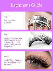 1 Box Of 5 Pairs, Cost-Effective, Meets Multiple Makeup Needs - View 5