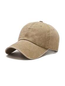 1/3pcs Women's Vintage Washed Neutral Color Baseball Cap, Adjustable Sports Hat, Casual Style, Durable, Buckle Design, Suitable For Daily Wear - Multicolor - View 16