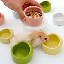 New Small Animal Feeding Bowl, Hamster Parrot Water Bowl, Anti-Spill, Durable And Easy To Clean, Suitable For Birds / Small Pets, Cage-Specific Feeding Utensil - A - View 9