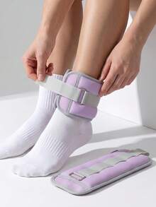 Ankle Weights Exercise Fitness Weight Set For Men Women Promote Calorie Burning For Aerobics Home Workout Pilates Yoga Jogging Walking & Strength Training Weight Loss Exercise Gym Essential Accessories Gym Equipment Gym Tools - Multicolor - View 4