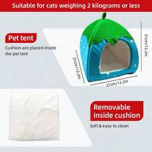 1PC Household Solid Color Parrot Warm Nest Hammock - A - View 9