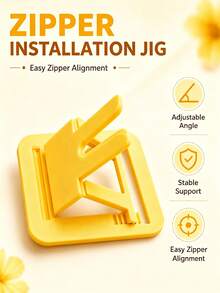 2/12pcs Zipper Installation Helper, Quick And Convenient Zipper Head Fixing Clip, Sewing Zipper Jig, Garment Sewing Zipper Tool, Home Tailoring Sewing Accessories, Suitable For Clothing Zippers - High Quality - View 4