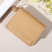 1. Women's Solid Color Minimalist Ultra-Thin Card Holder, Fashionable Women's Card Wallet Coin Purse 2-In-1. Multi-Functional Anti-Theft Design, Suitable For Travel, Business, Commuting And Back To School Scenarios - Multicolor - View 13