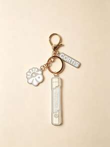 Concert Fan Collectible Keychain, Acrylic Light Stick Shaped Pendant With Decorative Tag, Alloy Lobster Clasp Key Ring, Women's Backpack & Handbag Charm, Suitable For Daily Use, Party, Gift - Multicolor - View 8