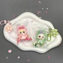 Cartoon Keychain Pendant, Decorative Charm, Daily Accessory, Collectible Gift - 1PC - View 3