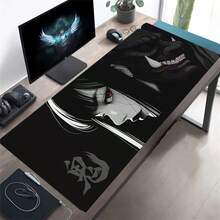 1 Japanese Oni Mask Girl Control Mouse Pad XXL Mouse Pad E-Sports Keyboard Pad Gaming Equipment Accessories Mouse Pad - View 1