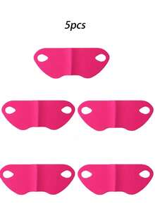 5/1pc Face Lifting Band, V-Shaped Face Lifting Training Band, Can Be Worn During Sleep, Home, Exercise Or Yoga - Multicolor - View 8