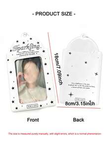 Lucky Star Card Pack; Comes With A Detachable Pendant. Suitable For Student ID Card And Bank Card. Essential For Returning To School, Holiday Gifts - Multicolor - View 11