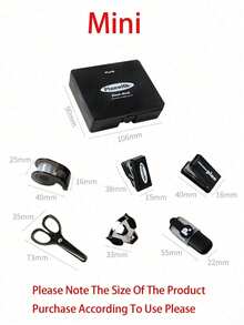 Bộ 4 món dụng cụ học tập và làm việc di động cực thu hút, đa năng, tăng hiệu suất học tập và làm việc, dễ mang theo và sử dụng, phối màu tươi mới, đẹp mắt và tiện dụng - 1 bộ - Xem 4