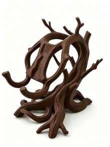 1pc Tree Branch Shaped Desktop Phone Holder, Stable Desktop Smartphone Stand, Fashion Decorative Ornament, Suitable For Entryway, Bedroom, Living Room And Office Desk, Exquisite Gift For Home Decor Enthusiasts - Multicolor - View 6