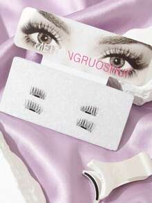 Magnetic False Eyelashes, Easy For Beginners To Quickly Align And Apply, Simple Makeup With Exquisite 3D Look - View 7