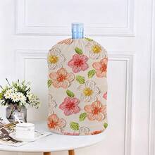 1pc Geometric Pattern Water Bucket Lid, Dust-Proof Decorative Cover, Water Dispenser Lid, Water Bucket Cap, Household Dust-Proof Cover, Reusable - View 12