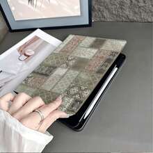 1件花卉圖案平板保護殼，附筆槽，適用於 iPad Air 4/5/10代智能保護殼、Air 13(M3 2025)、Air 11(M3 2025)、11(A16 2025)，兼容 OPPO Pad、MatePad、Pad、Honor Pad、Xiaoxin Pad - 彩色 - 查看 10