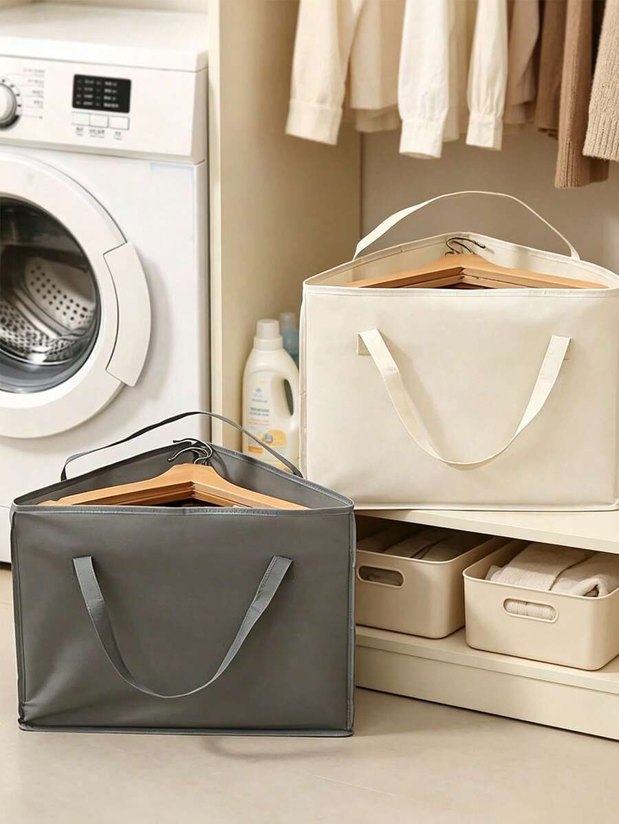 Triangle Hanger Storage Bag, Suitable For Daily Hanger Storage And Organization, Also Used For Storing Clothes In Wardrobe Corners, Space-Saving Storage For Closet Organization, Bathroom Storage, Wardrobe Storage Tool