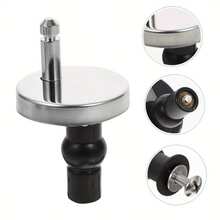 2/4pcs Toilet Seat Repair Kit, Universal Toilet Seat Bolts And Screws, For Quick Release Hinge Replacement, Fits 14mm To 16mm Holes, Easy Installation - Accessories - View 2