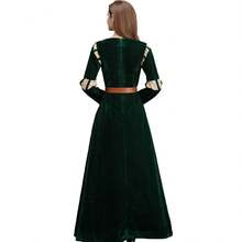 Brave Legend Cosplay Costume Melinda Princess Dress Cosplay Costume Halloween Cosplay Dress Queen Costume - Green - View 9