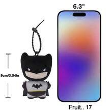 DC Comics 9cm 柔軟毛絨吊飾 DC 正義聯盟 蝙蝠俠 奎茵 小丑 可愛卡通電影玩偶 創意萬聖節聖誕禮物 - 彩色 - 查看 4
