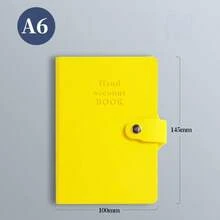 Portable A6 Pocket Notebook With Pen Holder, Compact Lined Journal With Snap Closure For Notes, Planning, Work & Travel - A6 - View 12