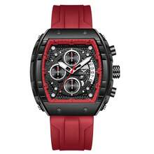 2026 New ONOLA Brand Quartz Watch, Multi-Function Chronograph Sports Watch, 30m Water Resistant, Barrel Shaped, Luminous Wristwatch - one-size - View 21