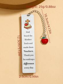 Christian Teacher Appreciation Gifts - Appreciation Bookmarks For Women, End Of Year & Thank You Gift Teachers Graduation Retirement Back To School - Multicolor - View 4