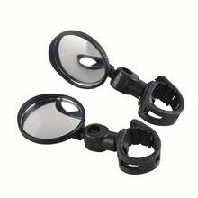 1 Pair High Definition Wide Angle Bicycle Rearview Mirrors, 360 Degree Rotatable Adjustable, Mountain Bike Road Bike Cycling Accessories - Multicolor - View 7