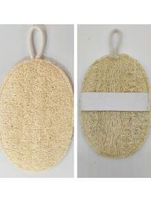 Natural Loofah Bath Brush/Kitchen Cleaning Sponge, Unisex Reusable, No Chemical Additives, Back Scrubbing, SPA Beauty Daily Bathing Care (Please Soak In Water For 2 Minutes After Receiving To Allow It To Expand And Soften) - Multicolor - View 14