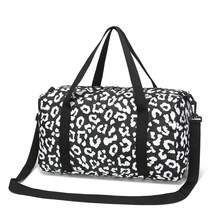 Leopard Print Versatile Travel Duffel Bag - Large Capacity, Foldable Sports & Training Shoulder Bag - Multicolor - View 6
