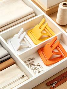 2/12pcs Zipper Installation Helper, Quick And Convenient Zipper Head Fixing Clip, Sewing Zipper Jig, Garment Sewing Zipper Tool, Home Tailoring Sewing Accessories, Suitable For Clothing Zippers - High Quality - View 5