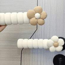2pcs Christmas Door Handle Protector Covers, Thickened Santa Claus Shaped Holiday Scene Decoration Gift, Reusable New Year Gift - Multiple Styles - View 10