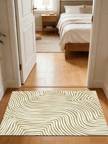 1pc Abstract Twisted Wave Line Pattern 3.5mm Diatom Mud Kitchen Mat, Anti-Slip, Absorbent, Cuttable, Suitable For Kitchen, Bathroom, Entrance, Hallway, Living Room, Outdoor Garden And Multiple Scenes - Multicolor - View 11