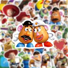 50PCS Cartoon Disney Toy Story Graffiti Stickers Exquisite Decoration Sticker For Phone Computer Notebook Stationery DIY Toys - Multicolor - View 2
