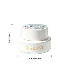 XEIJAYI 6g Solid Gel Patch Removable UV LED Nail Gel Short Fake Nail Extension Adhesive Gel - Transparent - View 10