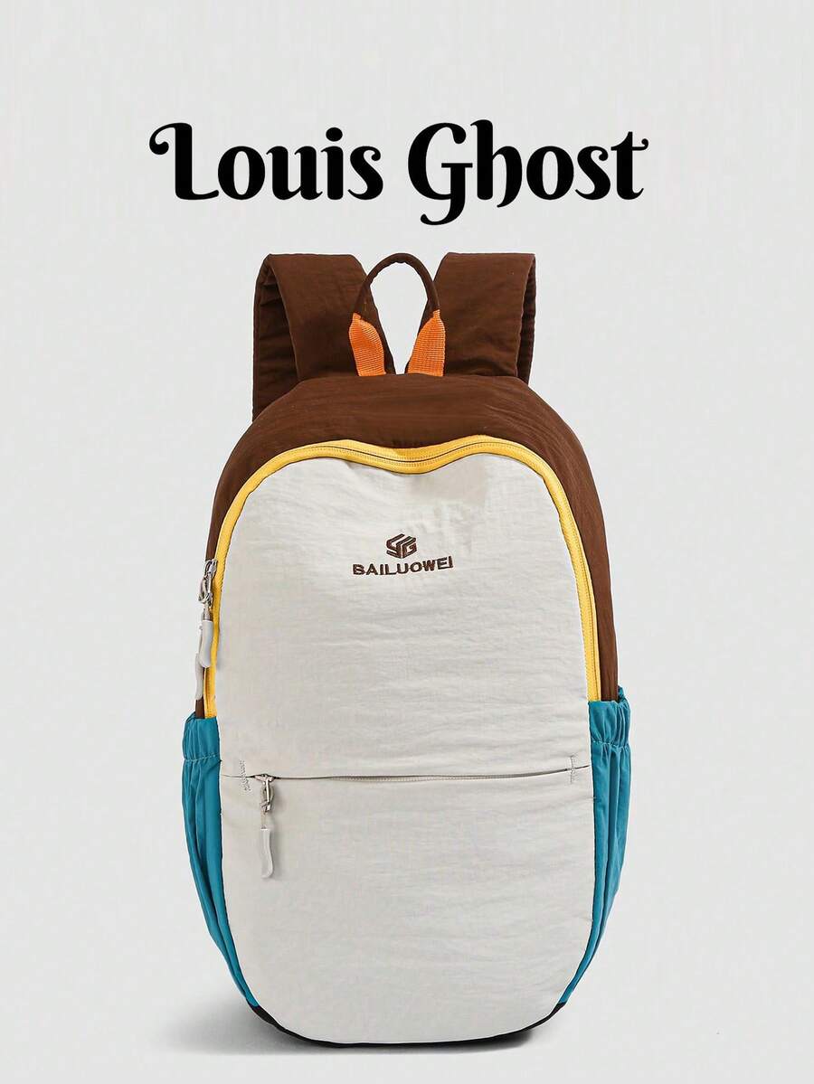 [Lightweight Contrast Color Backpack] Suitable For Urban Commuting, Weekend Getaways, Short-Distance Travel, Hiking, Trekking, Cycling Exploration... It Is Both A Vibrant Accent For Your Workplace And A Professional Companion When Exploring Nature.