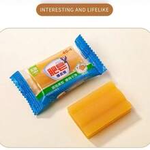 5pcs Mini Soap‑Shaped Erasers, Special For Primary School Students Exam Use, Clean Erasing Without Traces - Soap-shaped Eraser - View 2