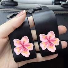 2pcs Car Cherry Blossom Hooks, Multi-Function Car Seat Back Storage Hooks, Car Interior Hanging Storage Decor - A - View 7