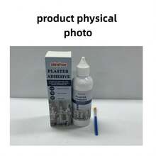 Plaster Adhesive, Strong Bonding And Adhesion To Plaster And Porous Materials, Plaster Repair Adhesive, Suitable For Clay, Ceramic, Stoneware And Cement Materials, Gentle On Materials And Does Not Damage The Surface Of The Base Material, Meets Daily DIY And Professional Construction Needs, Convenient And Fast, Simple And Practical, Practical Small Gift For Family And Friends On Holidays - A - View 11