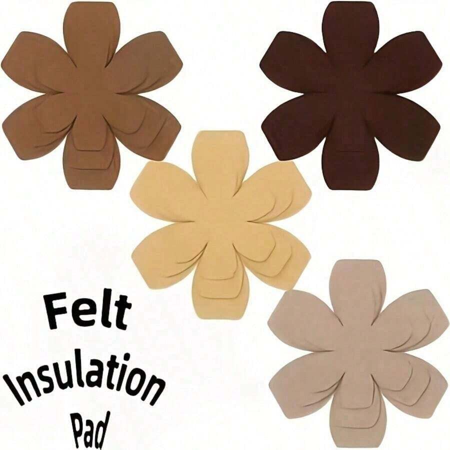 12pcs/Pack Premium Pot & Pan Protective Pads - Heat-Insulating Separator Pads, Suitable For Cookware - Premium Tabletop Divider Pads - Home Kitchen Supplies - View 1