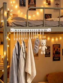 Cabinet Side Adhesive Hooks, Utilizing Unused Cabinet Side Surfaces, Not Occupying Cabinet Door Interior Space, Hanging Aprons, Heat-Resistant Gloves, Kitchen Utensils, Fully Utilizing Corner Space For College Dorms, Kitchen Expansion Storage Hooks - View 1