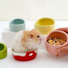 New Small Animal Feeding Bowl, Hamster Parrot Water Bowl, Anti-Spill, Durable And Easy To Clean, Suitable For Birds / Small Pets, Cage-Specific Feeding Utensil - A - View 5