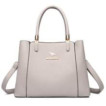 KAIDIFEINIROO Authentic Soft PU Leather Women's Handbag, Vintage Shoulder Tote Bag, Luxury Designer Large Capacity Women's Wallet Bag - White - View 10