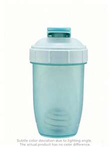 1pc Portable Large Capacity Protein Shaker Cup, Leak-Proof Sealed Sports Water Bottle With Stirring Ball, Suitable For Gym Fitness Workout - Multicolor - View 9