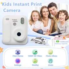 Kids Instant Camera, Lightweight And Portable, With Memory Card, Birthday Gift For 3-12 Years Old - Multicolor - View 3