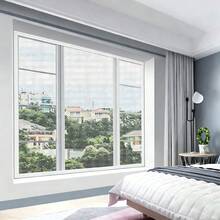 Home Invisible Detachable White Mosquito Net Window Screen, Dense Mesh, Breathable, Washable, Self-Adhesive No Drilling Easy Installation - Edged Style - View 5