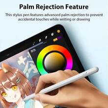 Stylus Pen Compatible With 10th And 9th Generation | 2x Faster Charging, Compatible With 6th And 11th Generation (2018-2025), Pro 12.9/11/13 Inch/M4, Air 3/4/5/M2/M3, Mini 5/6, 2nd Generation Pencil, Fast Charging Stylus Pen, Compatible With Pro 11/12.9 Inch (3rd/4th/5th Generation) Easter Spring Gift, Graduation Gift, Apple Pencil Compatible With IPad 10th And 9th Generation | 2x Fast Charging, Compatible With IPad 6th To 11th Generation M3, Mini 5/6, Apple Pencil 2nd Generation - View 4