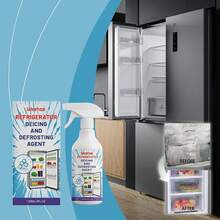 Jakehoe Refrigerator Defrosting & De-Icing Agent 120ml, Fast Melting & Defrosting Spray, Suitable For Freezer Refrigerator Household Cleaning - Liquid - View 2