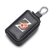 White Rose Run Printed Letter Multi Functional Zipper Coin Women's Zero Wallet Portable Mini Change Coin Bag,Gifts Full Of Love, Interesting Gift - Multicolor - View 23