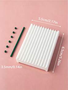 1/2pcs Soft Clay Shaping Tools, Can Make Spherical And Strip-Shaped Clay, Jewelry Making Set, DIY Earrings, Pendants, Hair Clips, Soft Clay Mold Tools, Multiple Sizes, Suitable For Soft Clay, Ceramics, Creative Handmade Molds - A - View 13