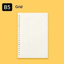 Papier de recharge pour cahier/agenda à feuilles mobiles A4/A5/B5, 20/26 trous - A - Voir 7