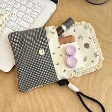Large Capacity Portable Travel Sanitary Napkin Storage Mini Fabric Bag, For Travel Storage. - Storage Bag - View 3