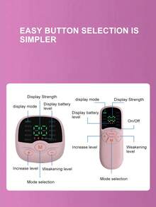 AXH EMS Buttocks Trainer With Remote Control, Buttocks Muscle Stimulator, Lifting & Shaping Fitness Equipment - Pink - View 7